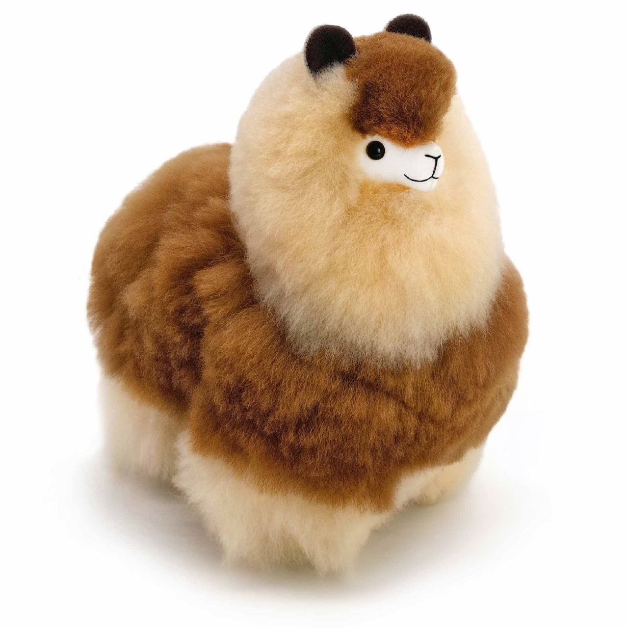 Іграшка альпака 32 см з натуральної вовни — середня | Ручна робота | Fluffy - Fluffy UA