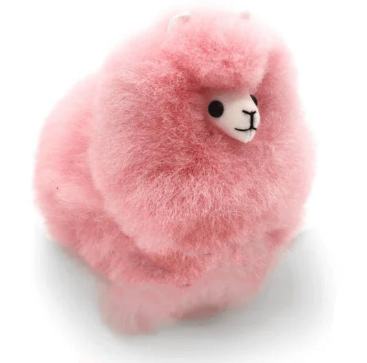 Альпака Райдужна – Міні - Рожева Цукрова Вата