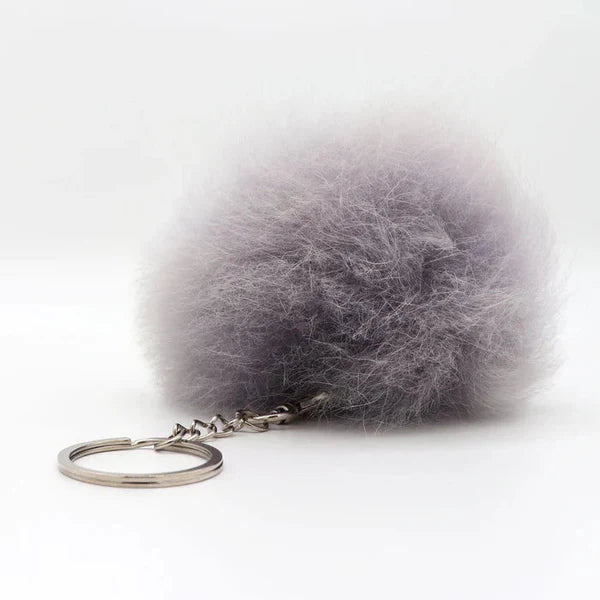 Брелок з Хутра Aльпаки - Срібло