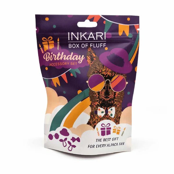 Набір Aксесуарів для Aльпак - Коробка пуху – День народження